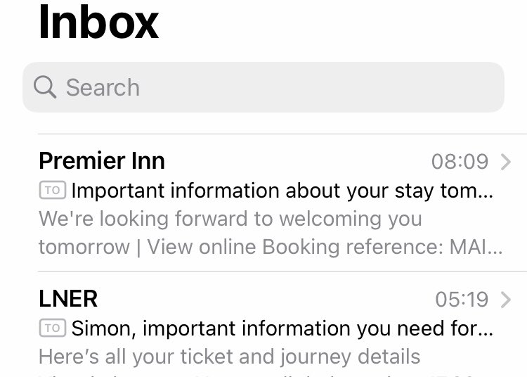 What’s with the trend of heading up emails with ‘important information’ when it’s anything but…? #morningrant