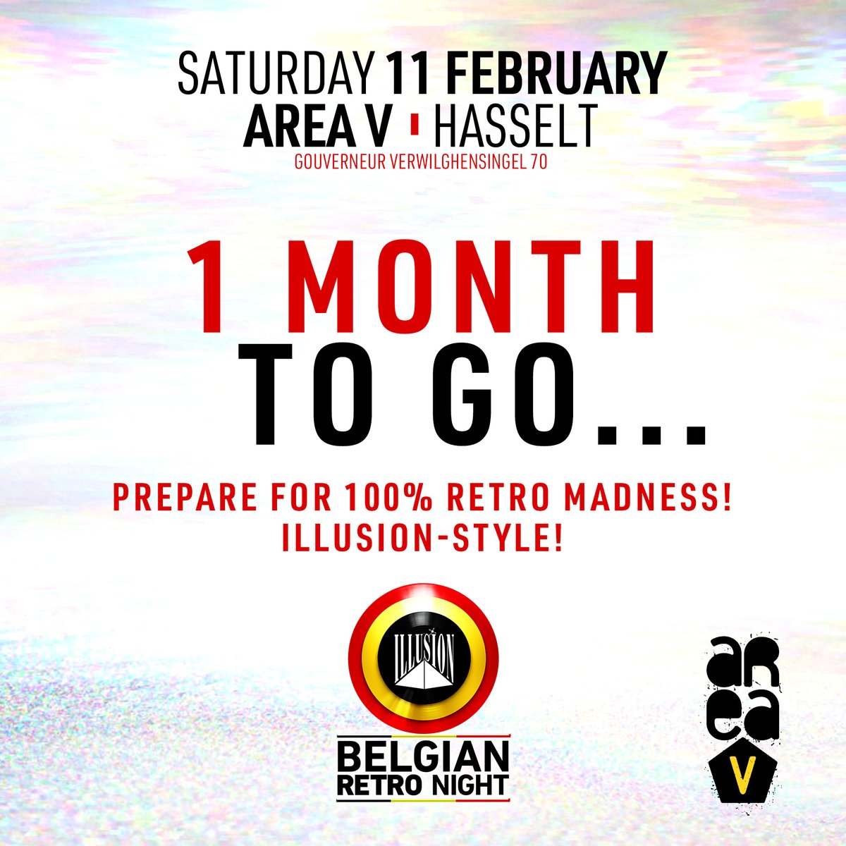 1 Month to go... Area V - Hasselt