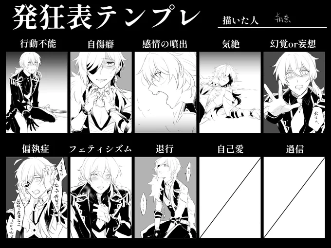 後半のテンプレお借りしましたありがとうございます☺️発狂義兄弟
https://t.co/1LHtbvTgP2 