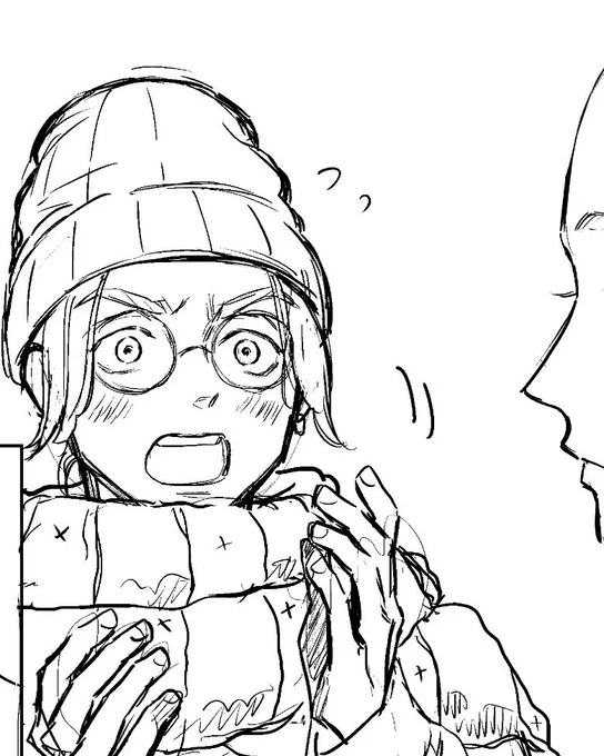原稿
竜胆がすごく可愛く描けた気がする! 