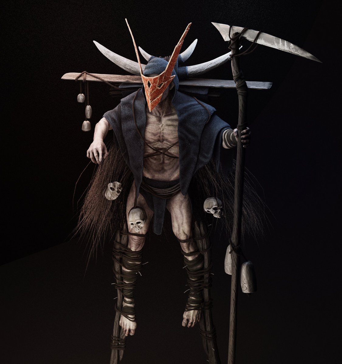 LenaGoc's tweet photo. Зроблена модель в zbrush, blender, marmoset, rizom uv, substance. #sculpting #3d #Substance3DPainter #zbrush #blender #art #characterdesign https://t.co/PmD63mqvrc