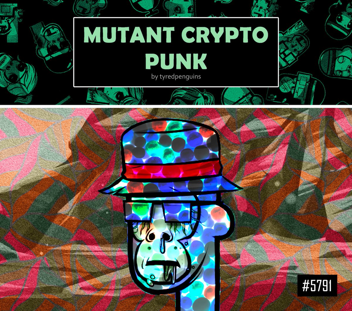 BHlrqahExrjiHFQ's tweet photo. Hi!
Mutant Crypto Punk
Collection available on OpenSea!
Click here👉 https://t.co/kkxY6IXeqX
Volume 12.1 ETH, price < 0,01 ETH

#MutantCryptoPunk @TyredPenguins
#NFTGiveaways #NFTCollection 
#OpenSeaNFT #nftcollector #NFTProject
#NFT #NFTs #nftart #NFTCommunity #NFTCommmunity https://t.co/zU3uKQMwCv