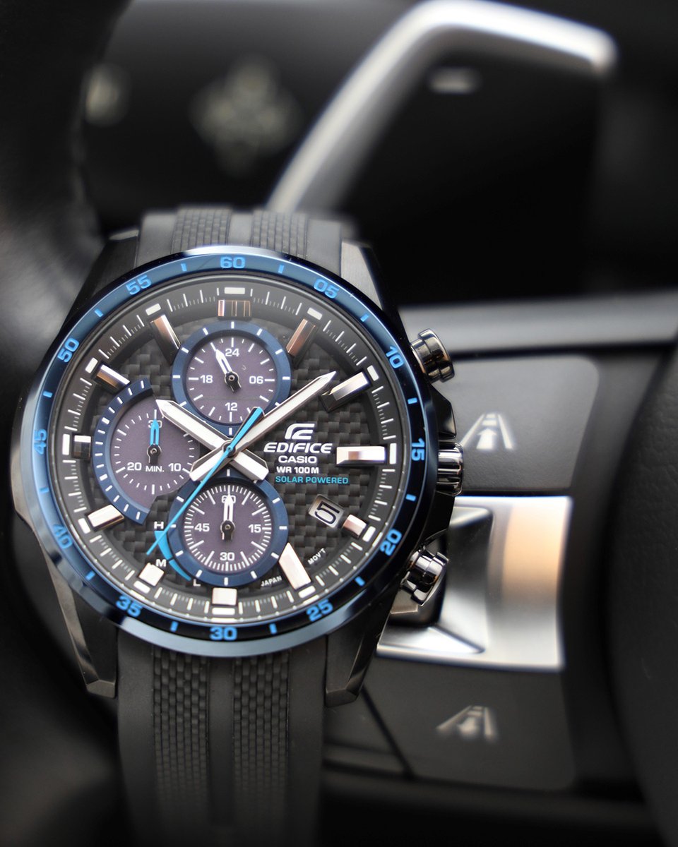 javyscasio's tweet photo. EDIFICE, a driving companion.
Solar powered chronograph with carbon fibre dial, EQS-900PB series.
真碳纖維錶盤 - 錶面採用了賽車的碳纖維物料。
這種物料的獨特布紋能打造美觀的運動風格
#edifice #javys #sportchronograph #solarpowered #carbonfiber #speedandintelligence #EQS900PB https://t.co/823EvbKVsp