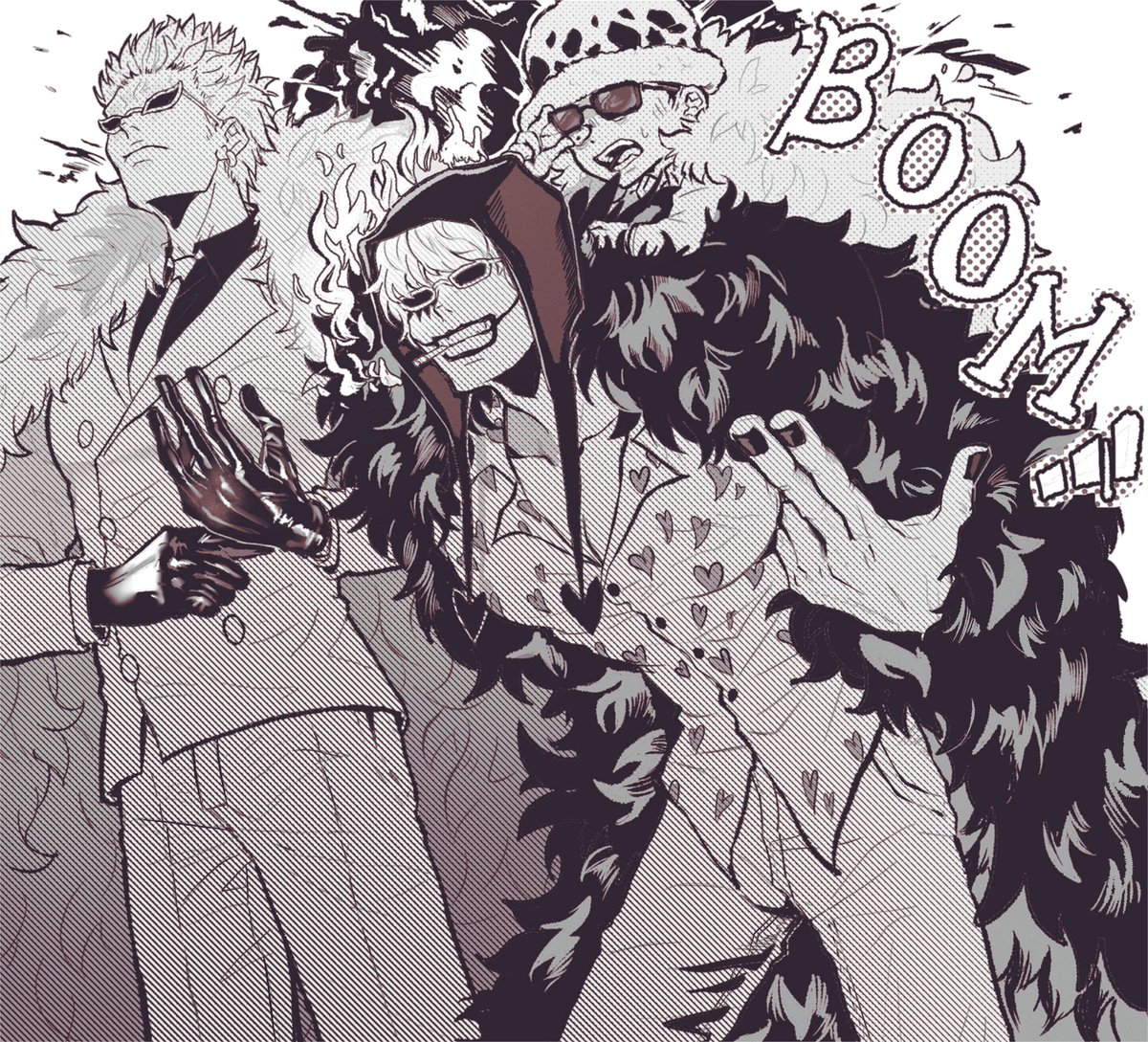 chiri_92's tweet photo. #ONEPIECE   
돈키호테 🦩❤️‍🔥🐯 https://t.co/nX9ed5OLYV