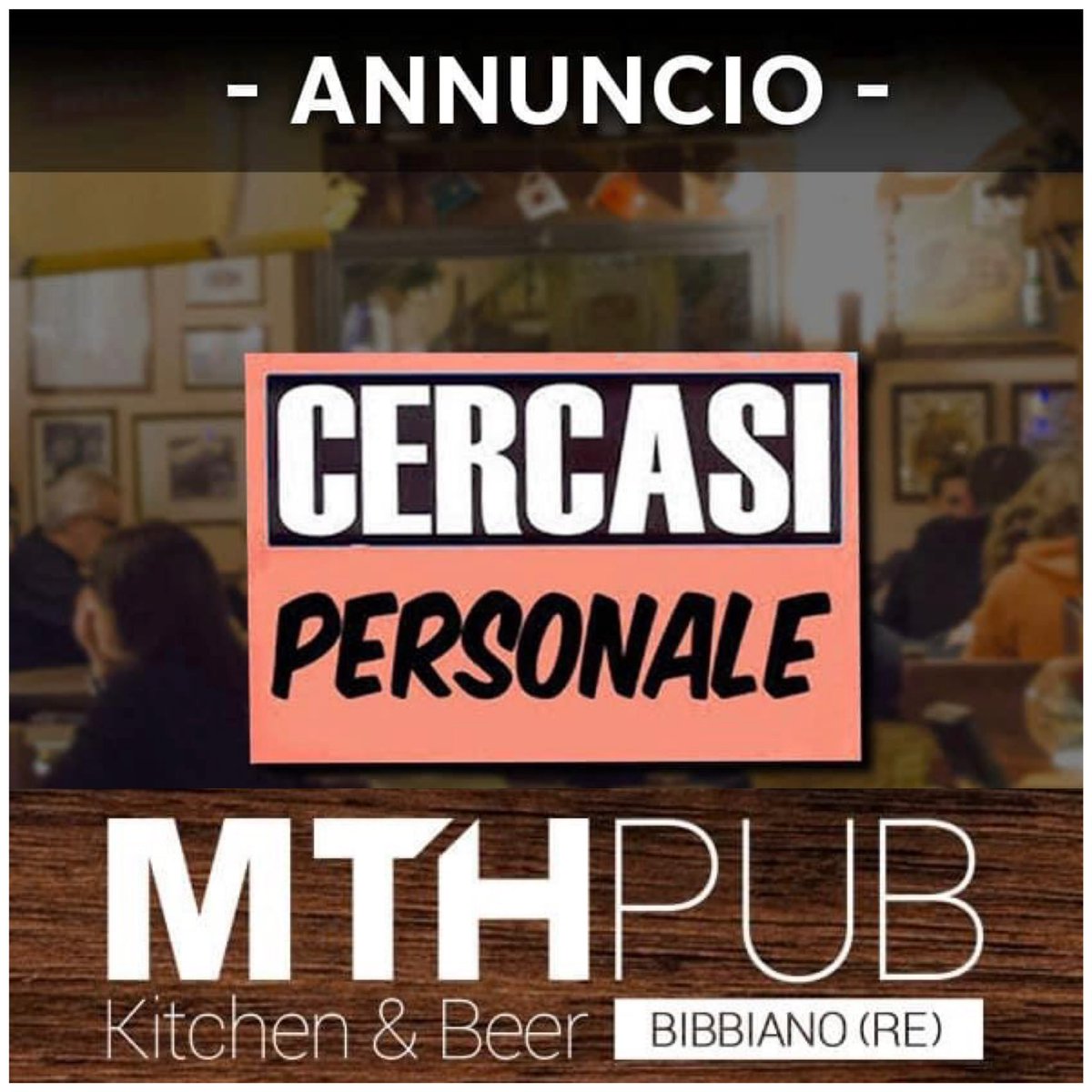 Cercasi Uomo o Donna in CUCINA con, almeno, un pò di esperienza, NO Perditempo, cioe, Venerdì Sabato e Domenica si Lavora.