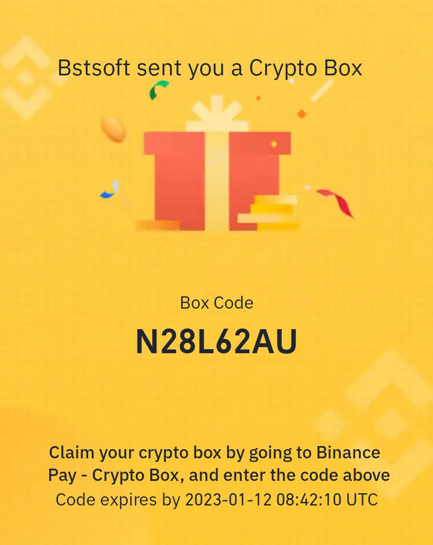 tsas_khan's tweet photo. #cryptobox #binancebox #freebox #giveaway https://t.co/40pwVUBvXv