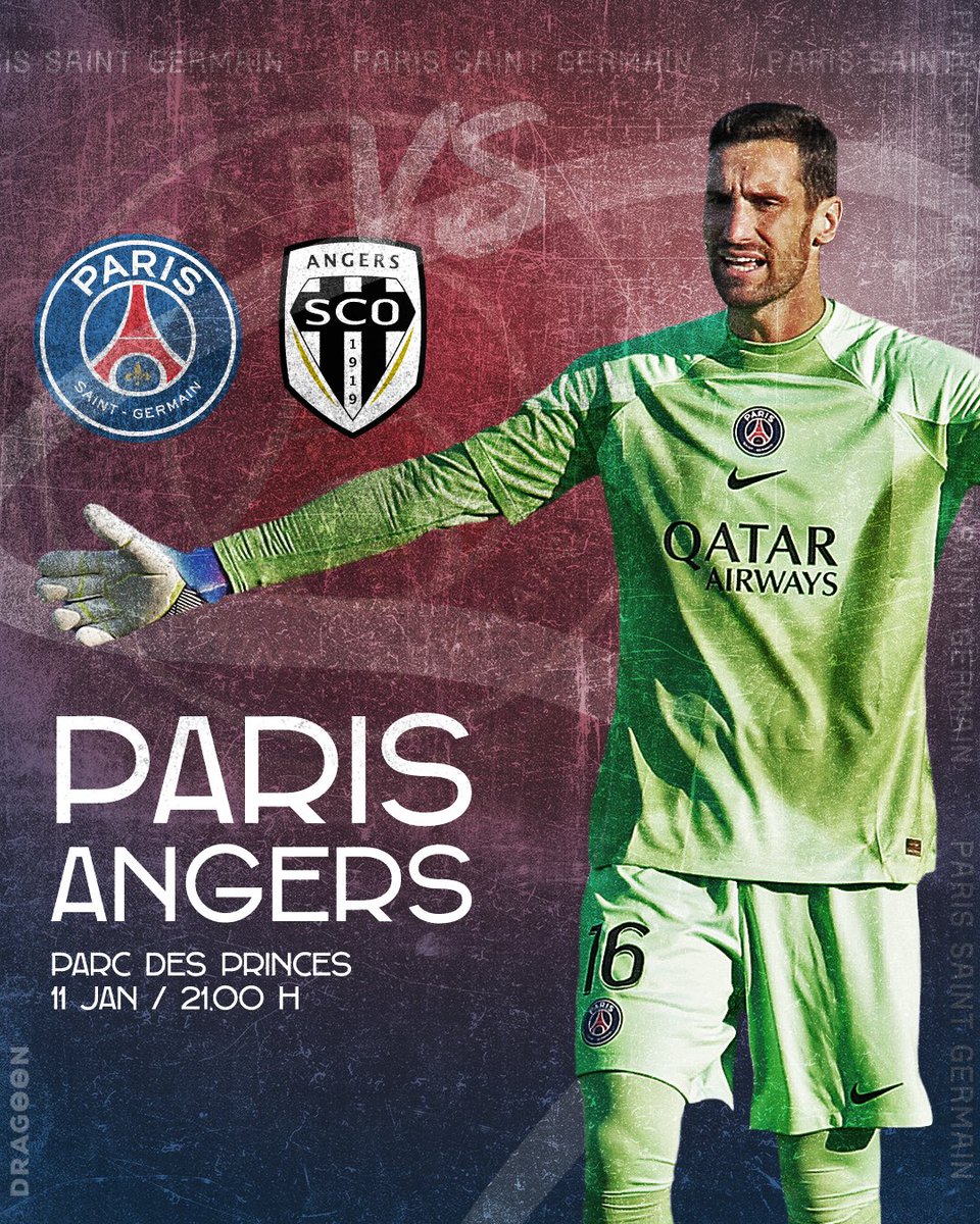 𝐉𝐎𝐔𝐑 𝐃𝐄 𝐌𝐀𝐓𝐂𝐇 ⚽️🧤 🏟️ Parc des Princes ⏰ 21:00 Allez Paris! 🔴 🔵 @PSG_inside