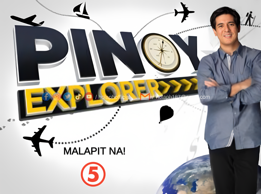 holaphofficial's tweet photo. Muling punuin ng kaalaman ang isipan! #PinoyExplorer, malapit na sa TV5. https://t.co/hpNLQj1uXA