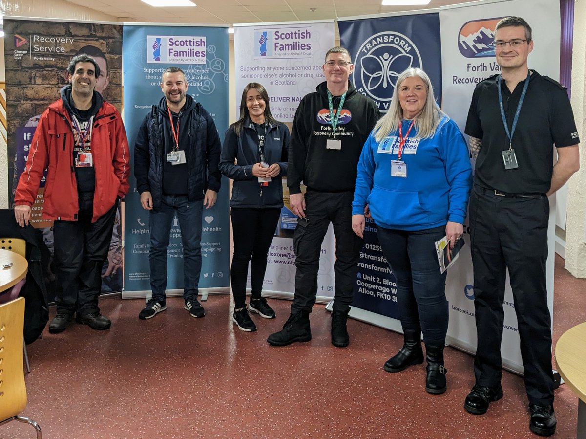 Big thank you to the support services that spent yesterday engaging with our officers and educating them on each area of work. Working with our partners will help reduce the harm caused by substance misuse.

@TransformFV @changegrowlive @FVrcvrycmmnty @ScotFamADrugs @SuzanneSFAD