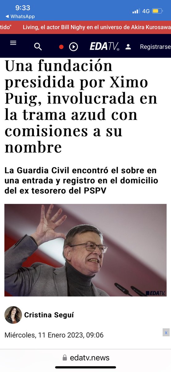 Una fundación presidida por @XimoPuig, involucrada en la trama #Azud con comisiones a su nombre. edatv.news/noticias/37748… se lo cuento en <a href="/Edatv_News/">EDATV.News</a>