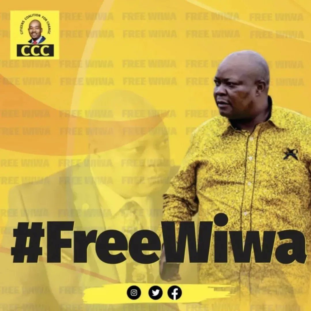 🟡Dear <a href="/DirectorCamilla/">'President' - Nelson Chamisa Documentary</a> 

<a href="/JobSikhala1/">HON Job Wiwa Sikhala</a> is a Zimbabwean lawyer, MP &amp; political prisoner. He’s been jailed without trial for 211 days for defending Moreblessing Ali who was murdered. Help us draw the world’s attention to his plight with a RETWEET. 

We demand his release! #FreeWiwa