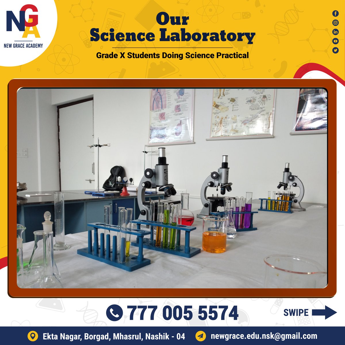 NewGraceEduc's tweet image. Science experiments are one the most fun-filled practice way to learn complicated science concepts more simply. In NGA, students observed and did science experiments themselves at our well-established “Science Laboratory&quot; our life! 🔍#sciencelaboratory #scienceexperiment