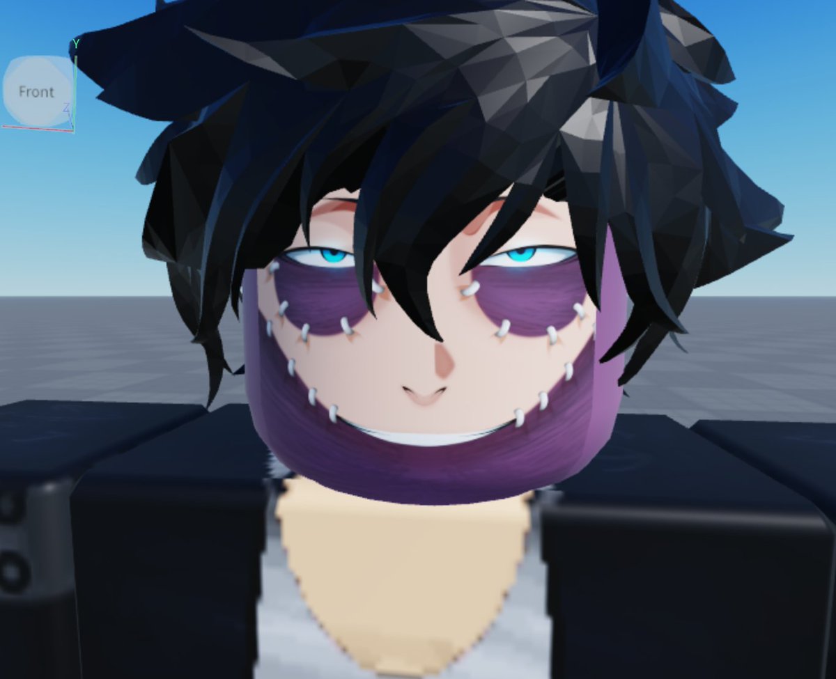 Bleebus2's tweet image. Made  faces for Dabi from My Hero Academia (Models displayed are not mine, credit to their owners). Made using trackpad
#RobloxDev #robloxart #robloxartist #roblox #RobloxArtCommissions