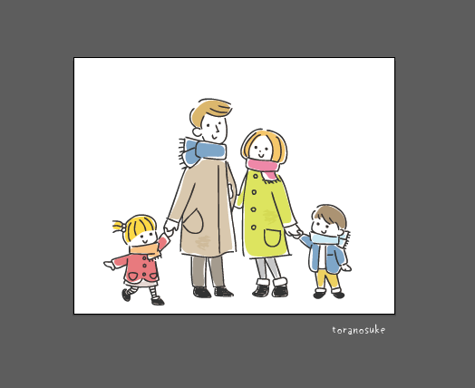 人物イラストは、とりあえず背景に街並み入れとけば売れる。

#ストックあるある 