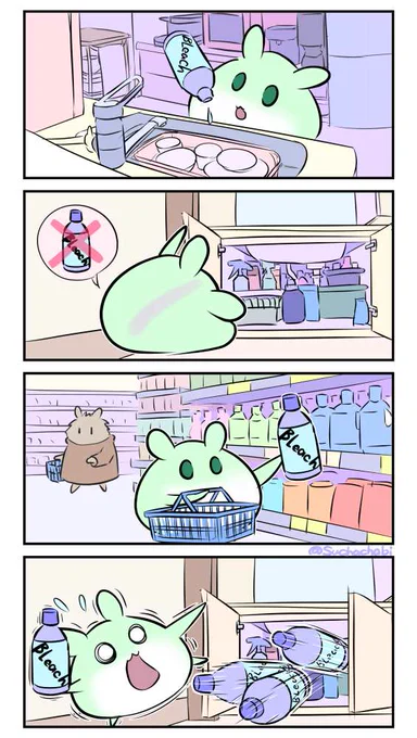 990日目 漂白剤がなくなり買い置きもないので買いに行くと 