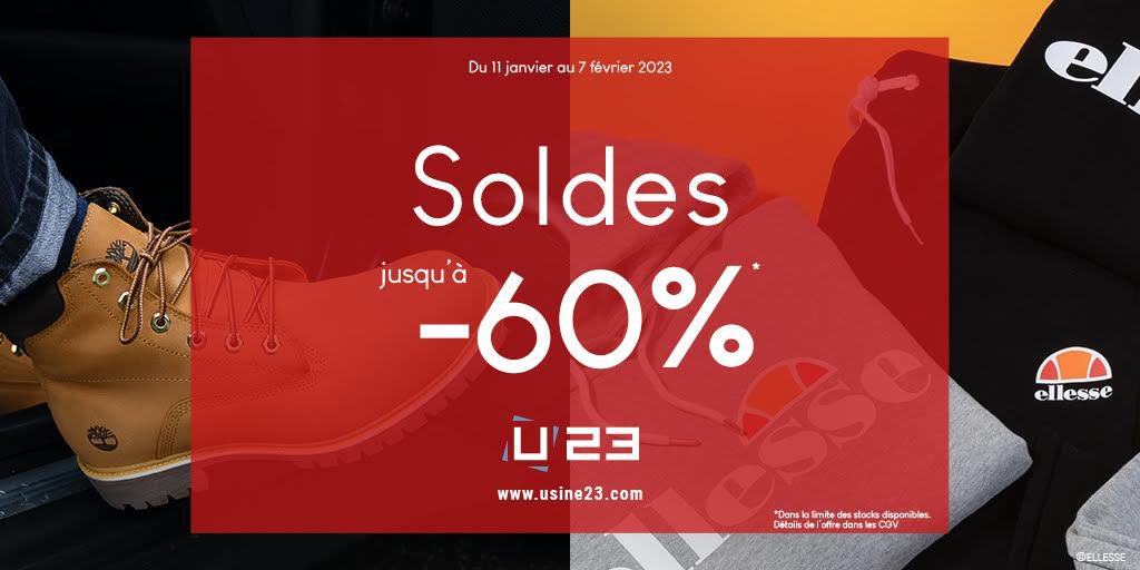 Usine23's tweet photo. | SOLDE | jusqu’à - 60% 👟 https://t.co/xZOdpdbfka