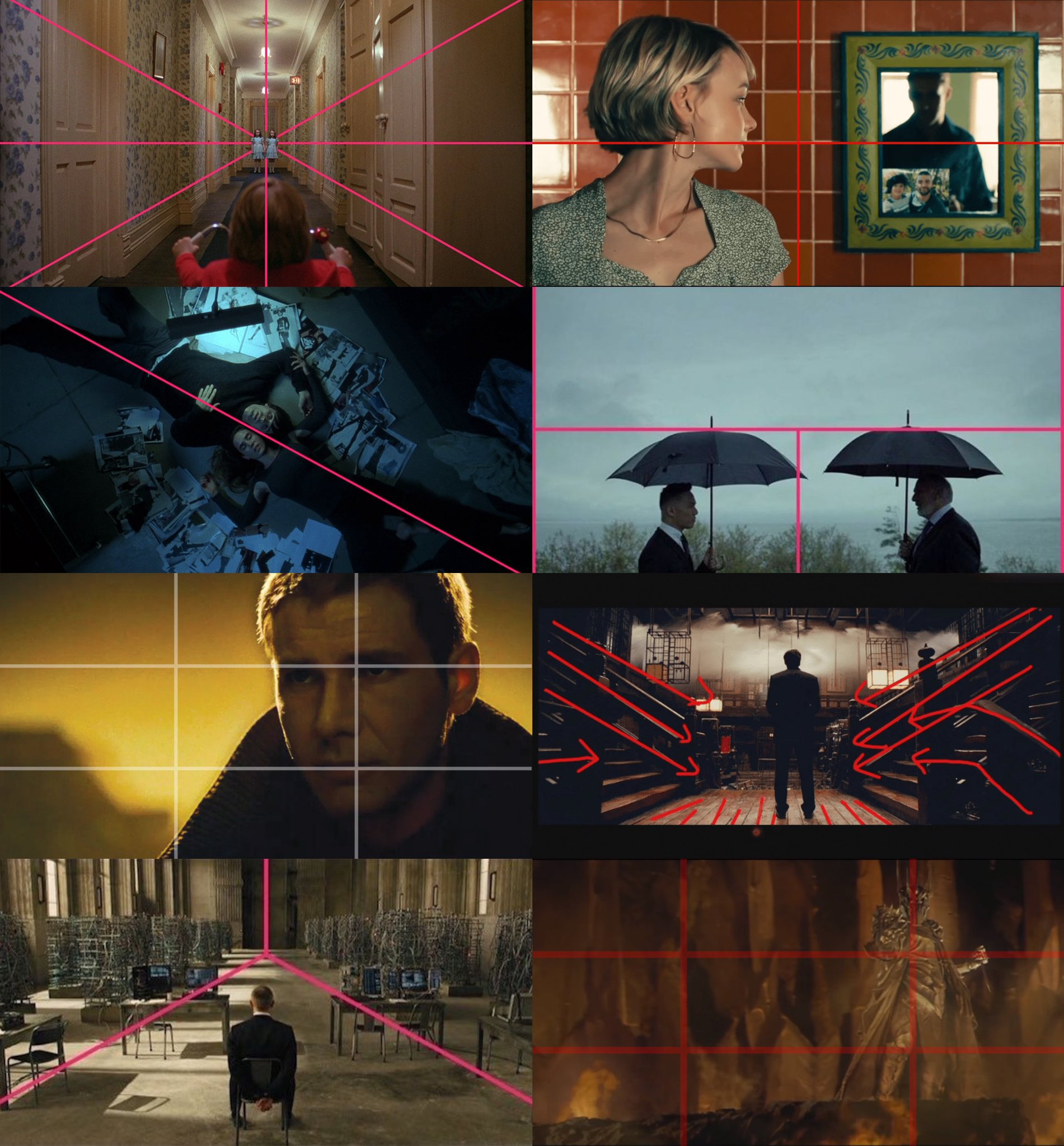And in cinema composition is no less important. It's what creates moments of such enduring power and