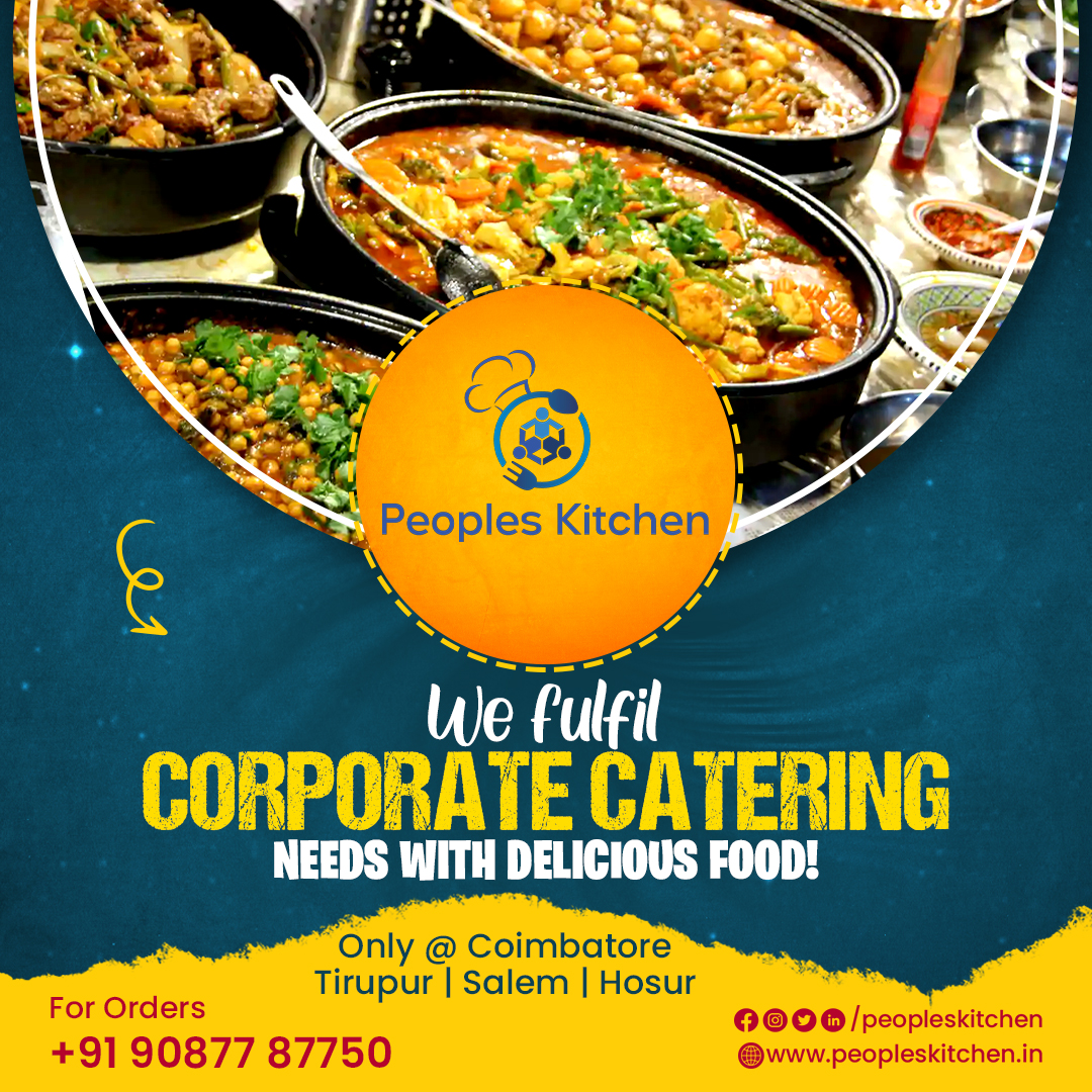 PeoplesKitchen_'s tweet photo. We cater to all corporate catering needs! We accept bulk orders for delicious veg &amp; non-veg food prepared at our hygienic kitchen and delivered to your doorstep.

#peopleskitchen #corporate #foodorder #food #bulkorder #kitchen #fooddelivery #fooddeliveryservice #catering https://t.co/2tbTagNiIn