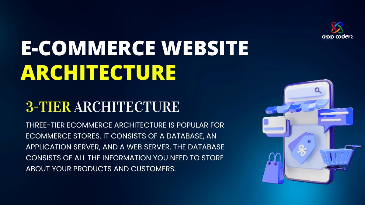 AppCoderz's tweet image. Three-tier architecture has been the most common way for e-commerce websites to be set up for many years. Most three-tier architectures need to be updated to work with cloud technologies like containers and microservices. 
#ecommerce #ecommercetechnology