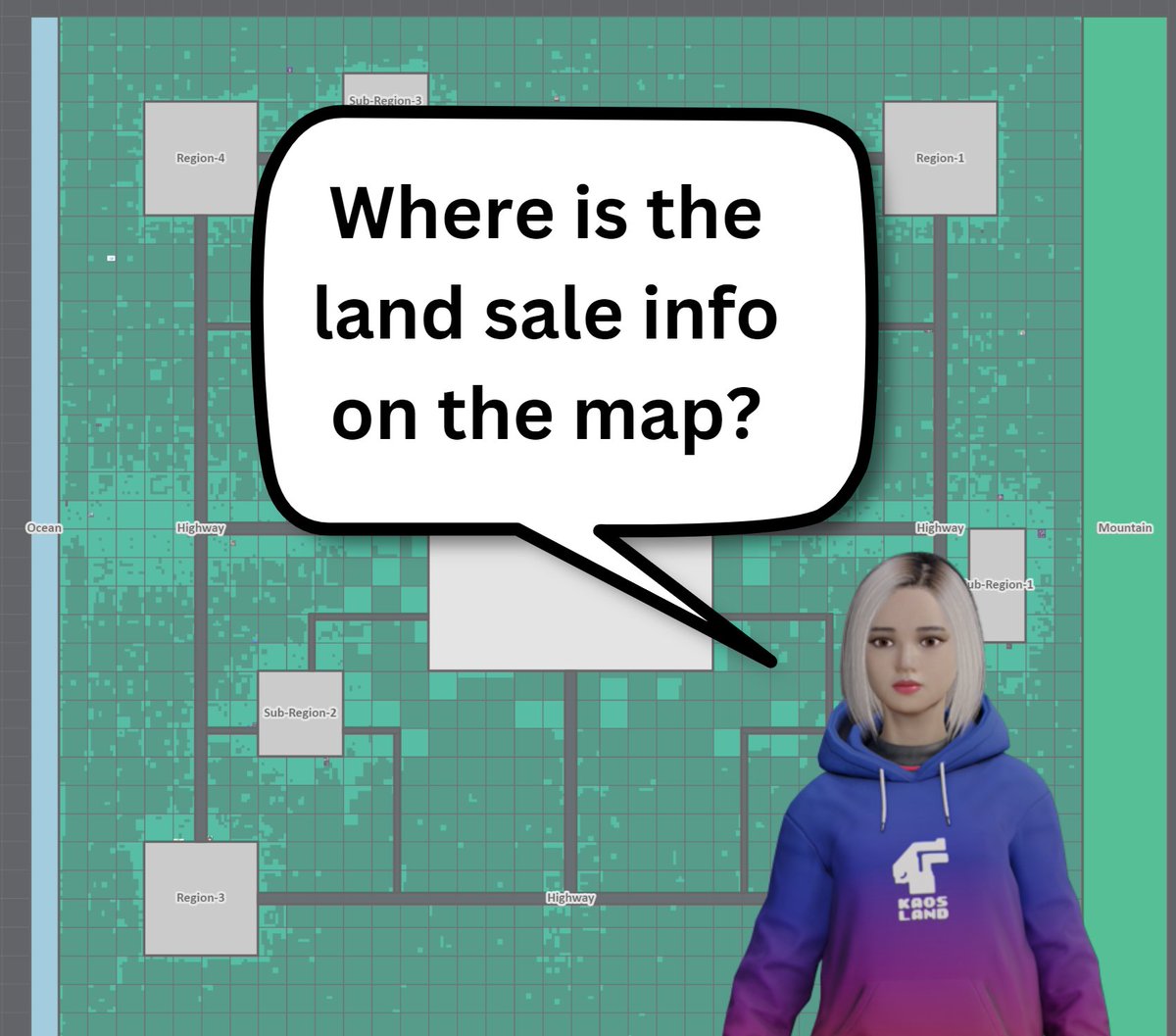 BC_Pioneer's tweet image. We planned to develop a lot more features on the map such as satellite layer, geofencing, businesses, point of interests and so on.

💝Yep, we've heard that you also want to see land sales info on the map. It will be developed.