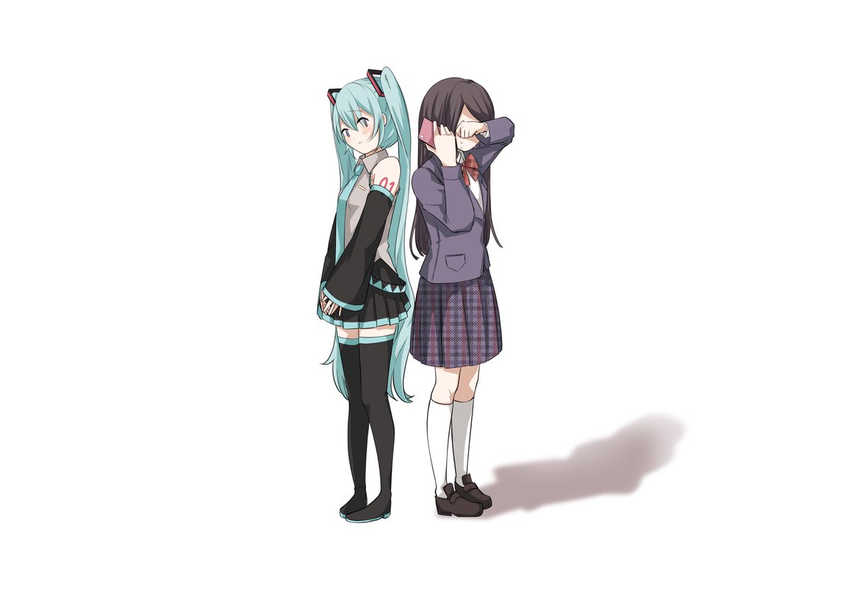 初音ミク 「ずっとずっと一緒にいたい 」|透霞はる汰のイラスト