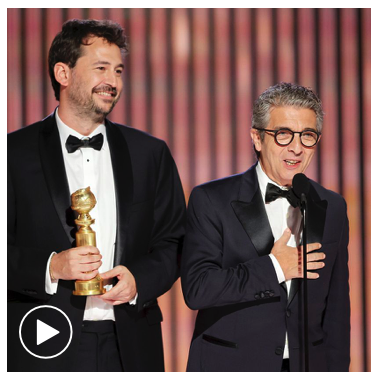 Felicidades <a href="/Berto_Romero/">Berto Romero</a> por ese Globo tan merecido y a Ben Affleck por acompañarte en ese momento tan especial.