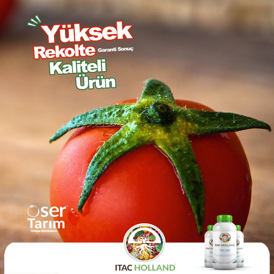ITACHOLLAND's tweet photo. Mahsulde yüksek verim için gücümüzü hissedin!

Kesin Çözüm, Yüksek verim, Kaliteli Ürün
ITACHOLLAND - Ferti Combi - Sıvı Yaprak Gübresi 
MADE İN HOLLANDA
Türkiye Distribütörü - Oser Tarım

#ıtacholland #itacholland #itachollandferticombi #ıtachollandferticombi #ferticombi https://t.co/I9ZiMQIVA8