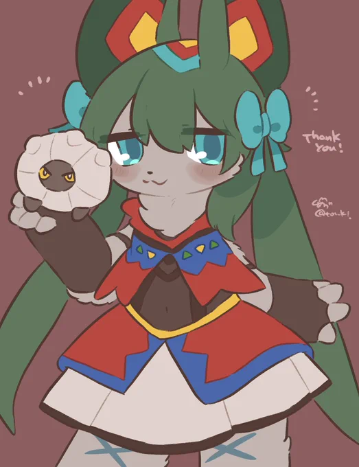 お礼絵 