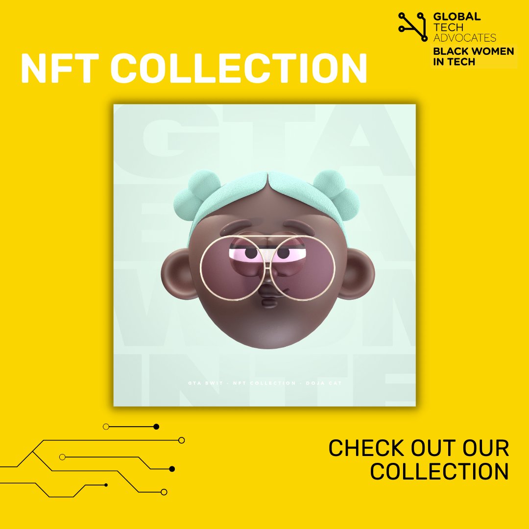 GTA_BWTECH's tweet photo. The world is changing and it's more important than ever that we utilise the move into web3.0. Fintech could be the source of a new career or an extra stream of income. We also have our own NFT Collection #blackgirlmagic #blacknetworking #blackwomenintech https://t.co/bYVaY16RWH