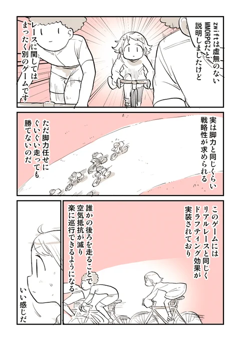 zwift中毒者の漫画描きました! 
