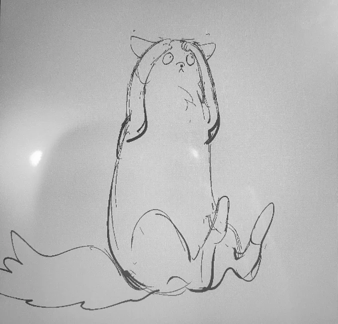 デコピンされて痛がってるキツネってどう描けばいいんだ(頭抱え)

いや分かってるんだ、何がキツネにならないってシュッとした鼻なんだよ分かってるんだけどこういう顔が好きなんだ 