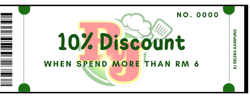 RjSelera's tweet photo. Rj Selera Kampung is serving wonderful Malay Cusine with splendid taste. 

During this marketing promotion campaign you can claim 10% discount voucher if you retweet this tweet with #onthewaytorj . 😉 https://t.co/acjPEylape