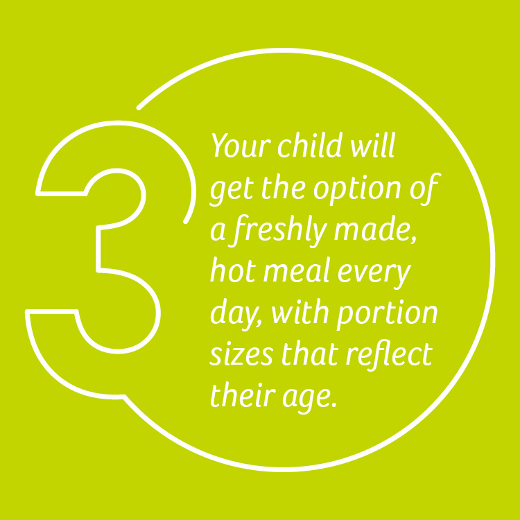 REASON NO.3 THAT SCHOOL LUNCHES ARE BETTER FOR YOU AND YOUR CHILD

Your child will get a freshly made, hot meal every day, with portion sizes that reflect their age.

Even paying for lunch can be cheaper than packed lunches.

#FreshFood #Schoolmeals #RealFood #Food #eatfresh