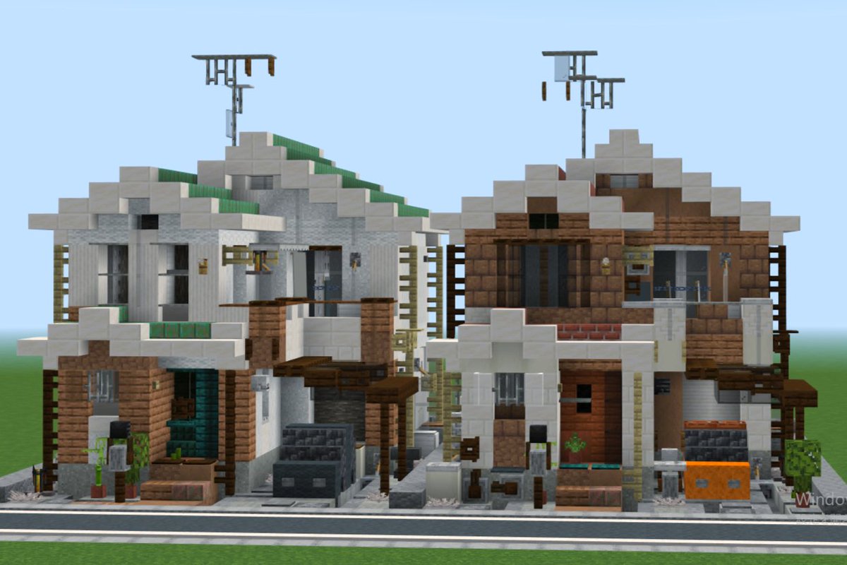 #Minecraft #富栄市
家