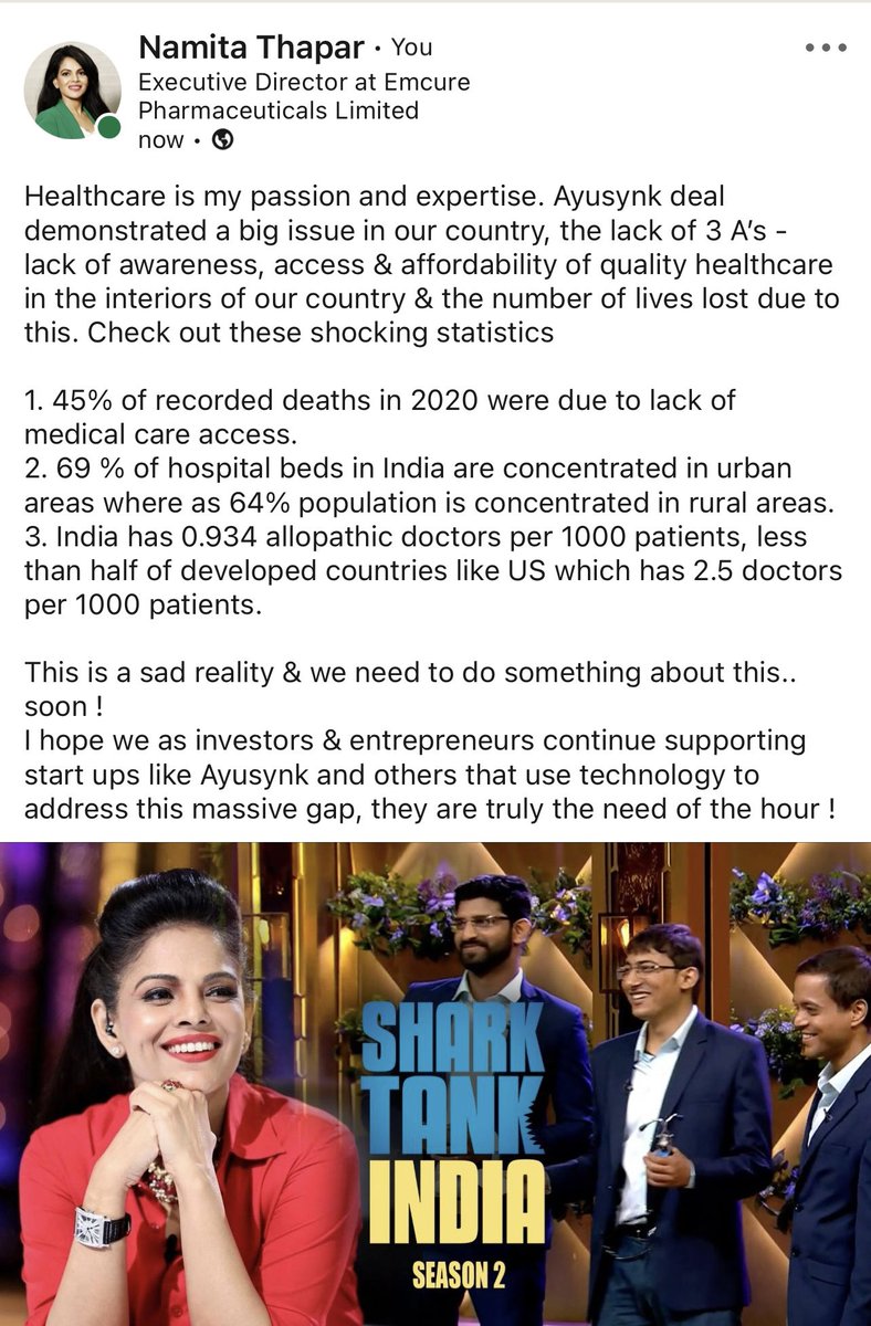 namitathapar's tweet photo. A sad reality, let’s work towards changing these statistics ! https://t.co/h4CxHYQvdw