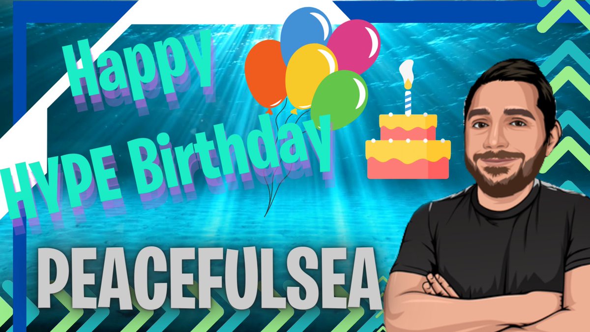 HypeHorizen's tweet image. 🎉🎂✨It's @dipalmadevin 's birthday today! Give him some birthday HYPE by dropping by twitch.tv/peacefulsea and giving him a follow!✨🎂🎉
Happy Birthday, Peaceful! We hope it's a good one! 🎈🎈🎈
#happybirthday #StayHype #twitch #Hypehorizen