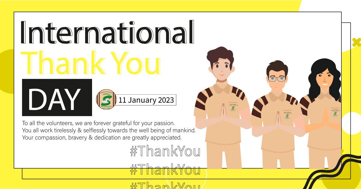 GreenSwelfares's tweet photo. Gratitude &amp; thankfulness attract abundance and positivity. So let's be thankful for all that we have &amp; let's be the reason for someone's gratitude.
#InternationalThankYouDay https://t.co/A01yoF80dd