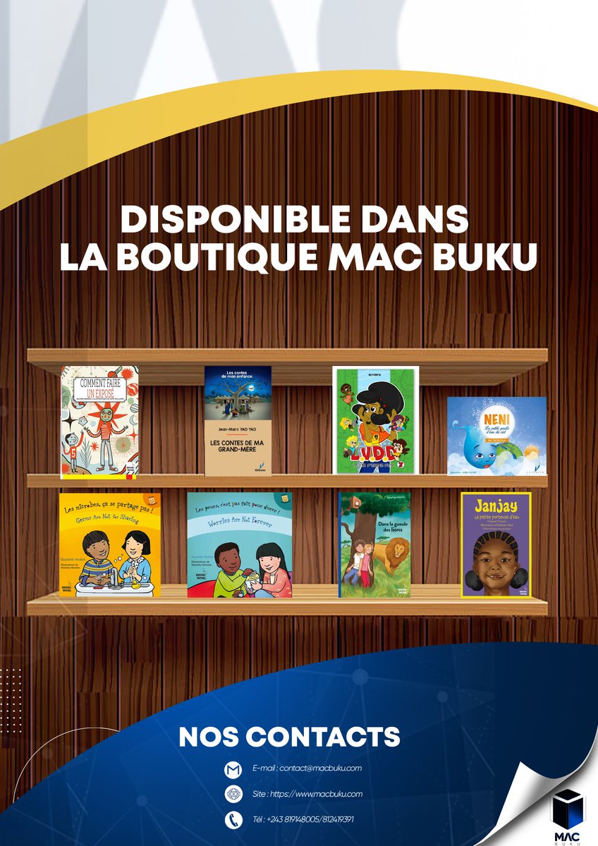mac_buku's tweet photo. Puisque les jeunes lisent, mais pas toujours des livres, offrez-en un à votre enfant pour l'inciter et le stimuler à la lecture🤗.

📞 +243819148005
🌐 https://t.co/1NGCCrnsbK https://t.co/mT3MTblCIV