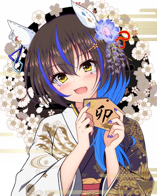 めっちゃ遅刻しましたが年賀絵です今年もよろしくお願いします#ウマ娘  #ダイタクヘリオス 