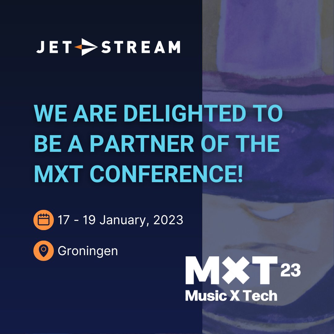jetstreambv's tweet photo. We are excited to be a part of @MxTconference in Groningen! Join us for three days of music, talks, art and workshops and let's inspire the future!

#mxt2023 #mxtconference #networking #tech https://t.co/dXXKWk3K2M