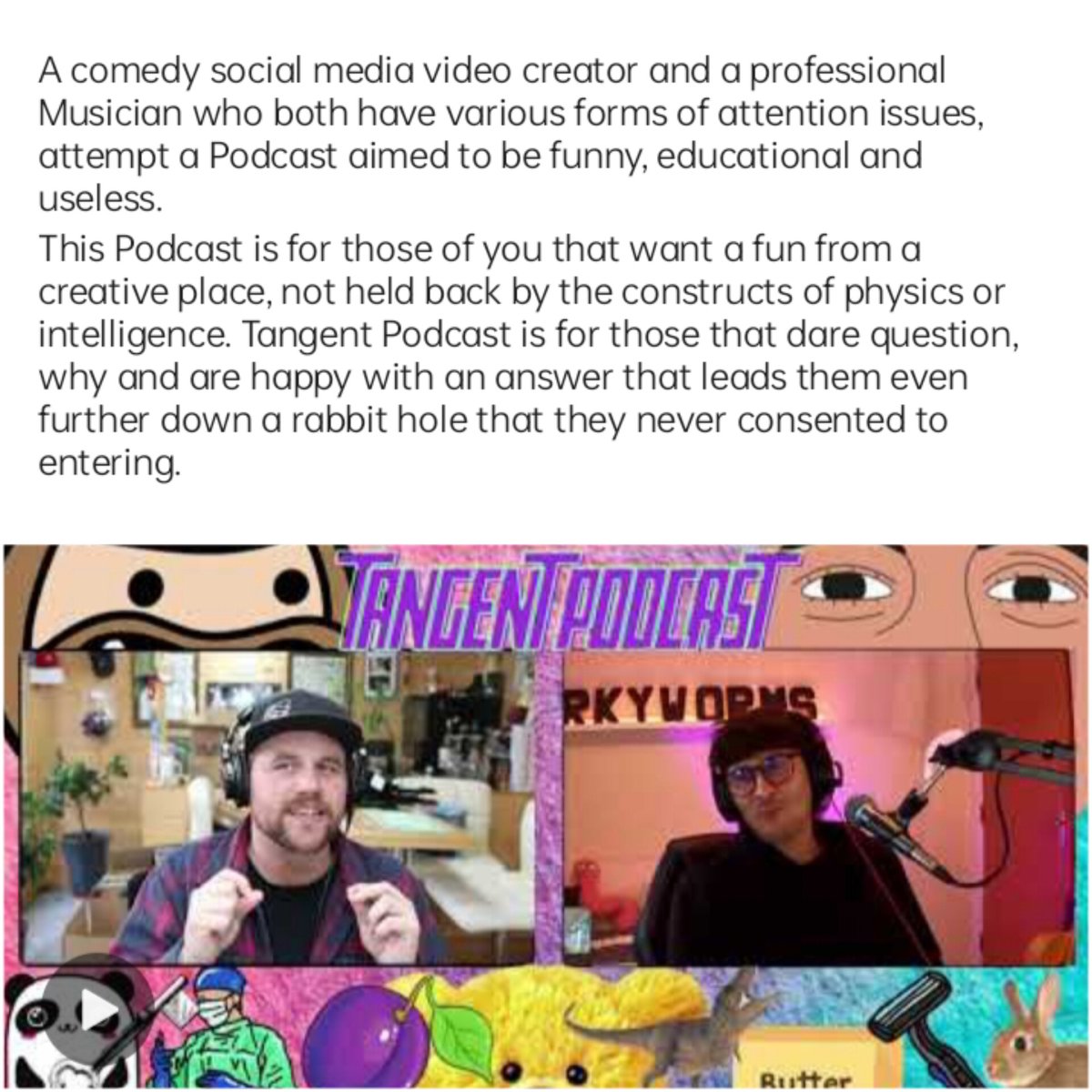 SirTomLongTweet's tweet photo. @GoodpodsHQ The @TangyPodcast UK is available with the start of some amazing guests appearing this year. A truly unique podcast 20hrs in! To get an idea join @NoCntxtTangent. https://t.co/xdL7xp0d3h