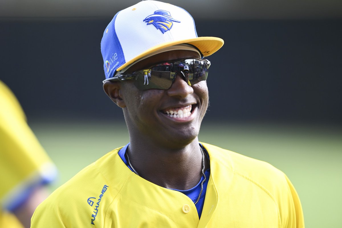 BrisbaneBandits's tweet photo. Thank you Tyler Tolbert!!

This week we said goodbye to Bandits centre fielder and fan favourite Tyler Tolbert. We would like to congratulate Tyler on his invitation to Kansas City Royals spring training. 

The Brisbane Bandits wish him all the best for the future. https://t.co/lEUEElooLr
