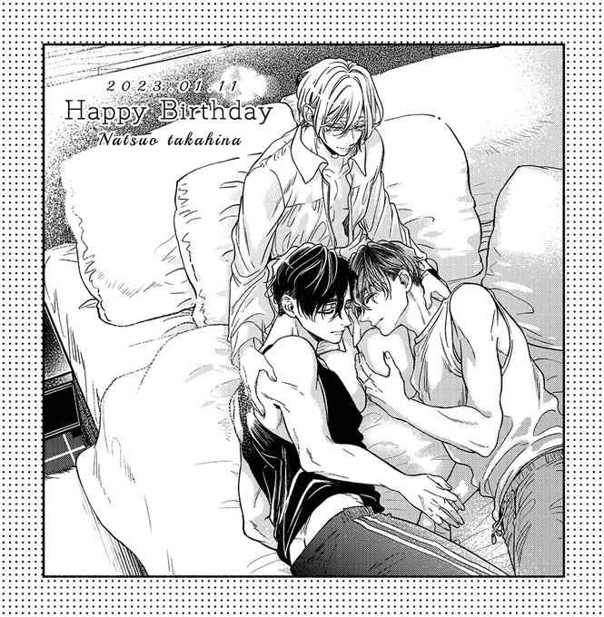溺愛→双子サンド🐺🌸🐺🌸🐺
#つよがりオメガは僕らの番 #創作BL 