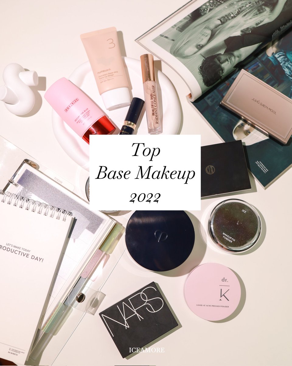 iceamore's tweet photo. 👑Top Base Makeup 2022👑
รอบนี้ถึงในส่วนอื่นๆ ของงานผิวกันบ้าง หลังจากลงใน��่วนของรองพื้นไป ทุกชิ้นที่ไอซ์เลือกมาใช้ควบคู่กับรองพื้นได้แบบสวยไม่เป็นคราบแน่นอน ซึ่งมีอะไรบ้าง หรือตรงใจกับ���ครแค่ไหน 
》ลองมาเช็คดูกันในเธรดน้าจ้า《 https://t.co/L6LCWWeYUv