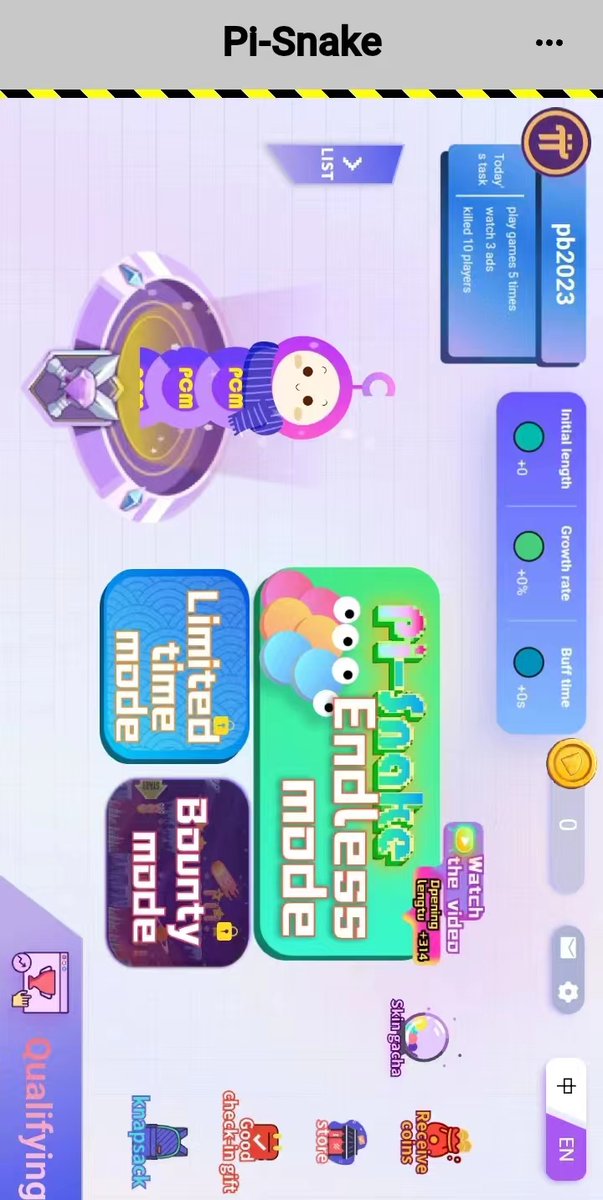 PiNewsMedia's tweet image. The day after the @pichainmall team released the #PiNetwork game, we tested Pi-Snake for ourselves. As many pioneers have said, eliminating opponents can not only earn Pi coins, but also increase the computing power of mining Pi.🔥

Pi Browser Game URL👉pcm.games