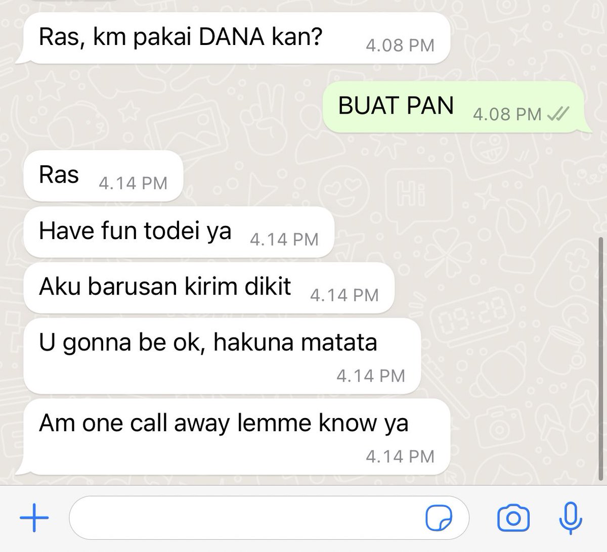 ustadchen's tweet photo. Gue punya temen yang hobinya transfer duit, bingung banget https://t.co/ILQOMwc8zu