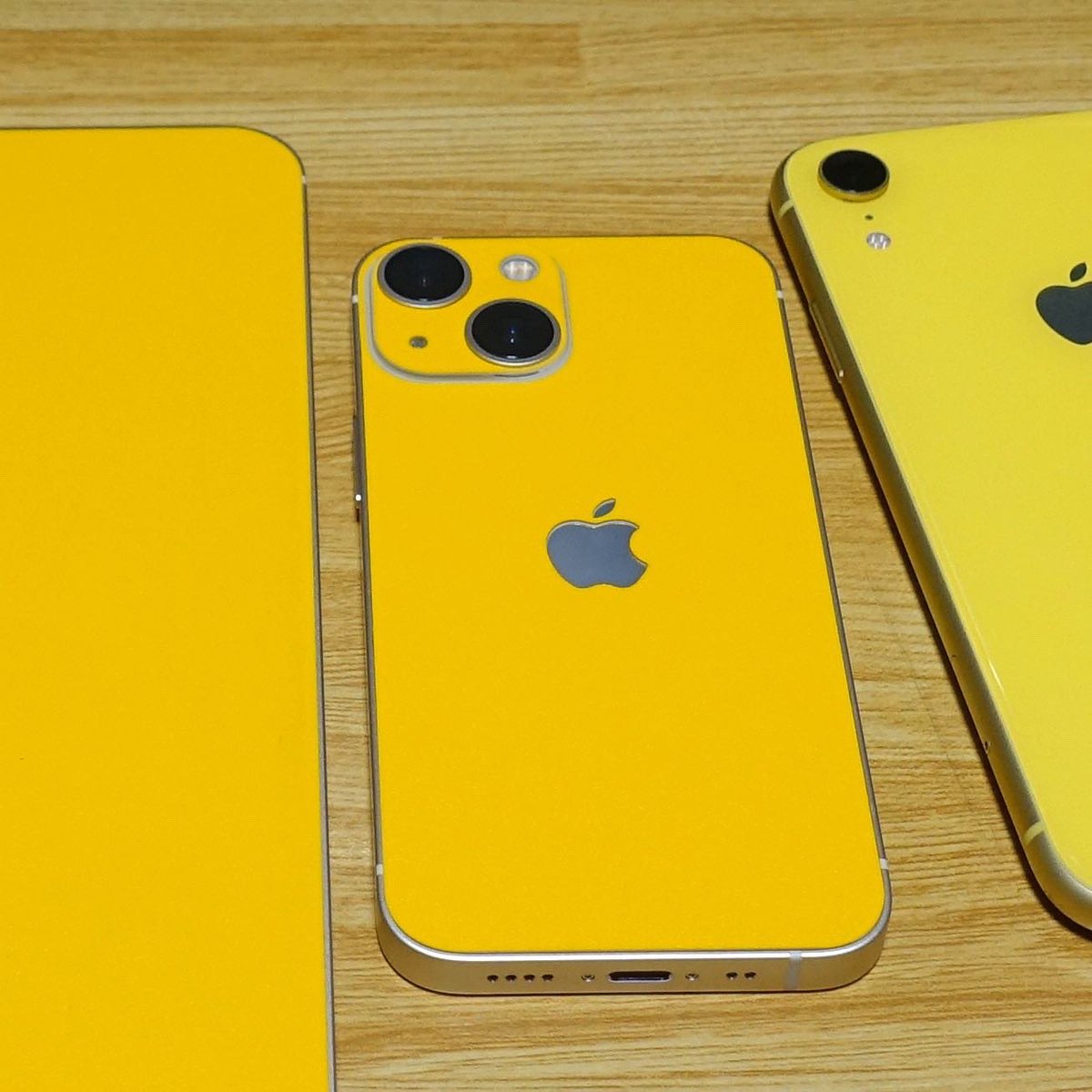 tet1da's tweet photo. 14miniは出ないみたいなのであきらめて今更ながら13miniを買って黄色くしてやった。
#iPhone13mini #wraplus #黄色いiPhone https://t.co/EaiykhWvHE