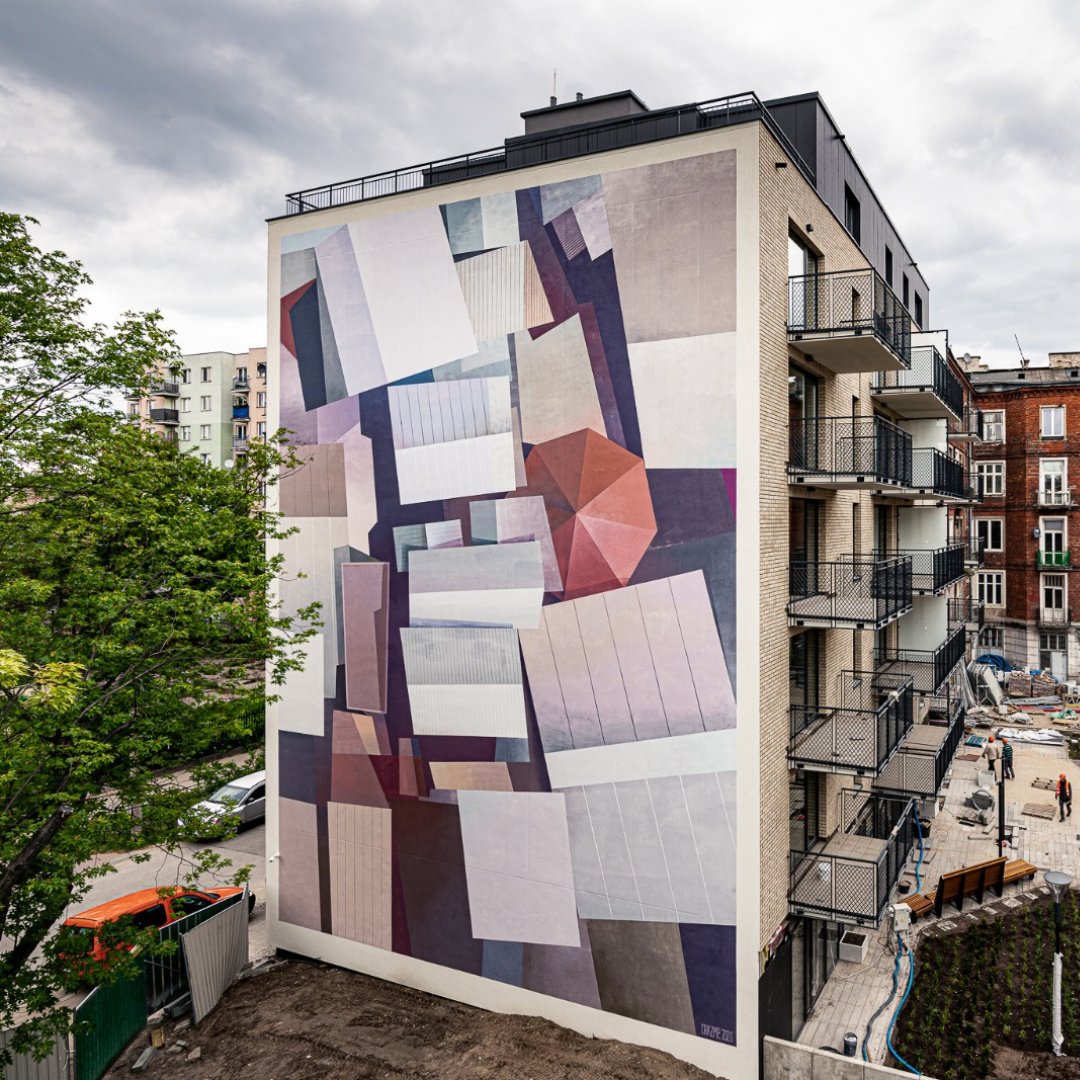 Quai_36's tweet photo. Les constructions artistiques de Chazme contiennent une géométrie rigide ainsi que des scénarios poétiques. Dans ses peintures, il établit un lien entre la mythologie classique et l'expérience urbaine contemporaine.
#quai36 #projectionshow #wednesday #artist https://t.co/iKjEbCZ2jV