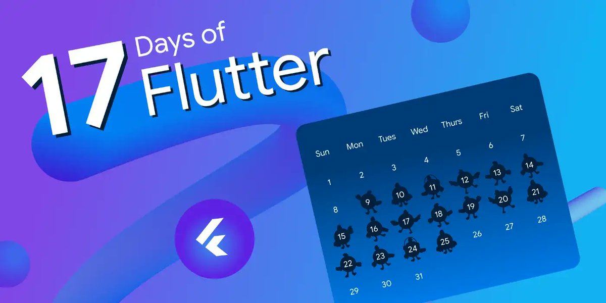 atsigncompany's tweet photo. It's day 3 of #17DaysOfFlutter. The Flutter content marathon started on the 9th of January and will run through until Flutter Forward on the 25th of January.
Are you participating?
#flutterdev #Atsign #FlutterForward https://t.co/qPo5xHc8L3
