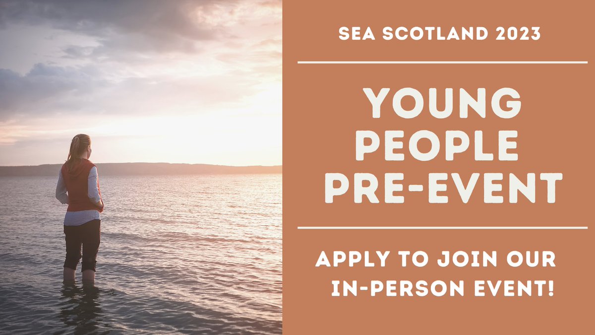 SeaScotland's tweet photo. Aged between 18 - 25? 
⚠️You only have until 23rd January to apply for free tickets and join our Sea Scotland pre-event at @MontroseBasin! 
Don't miss your chance to meet like-minded individuals, share ideas, &amp; learn from each other’s experiences.

Apply👉 https://t.co/g8rsSv2e9L https://t.co/dzlhGzHH6c